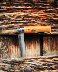 Zakmes N°08 Carbone Opinel met etui om te personaliseren - 4