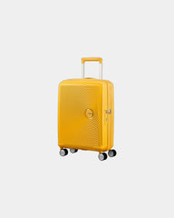 Koffer American Tourister Soundbox 55cm om te personaliseren - Geel