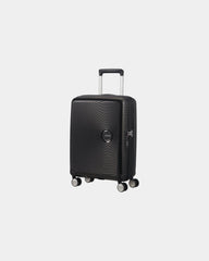 Koffer American Tourister Soundbox 55cm om te personaliseren - Zwart