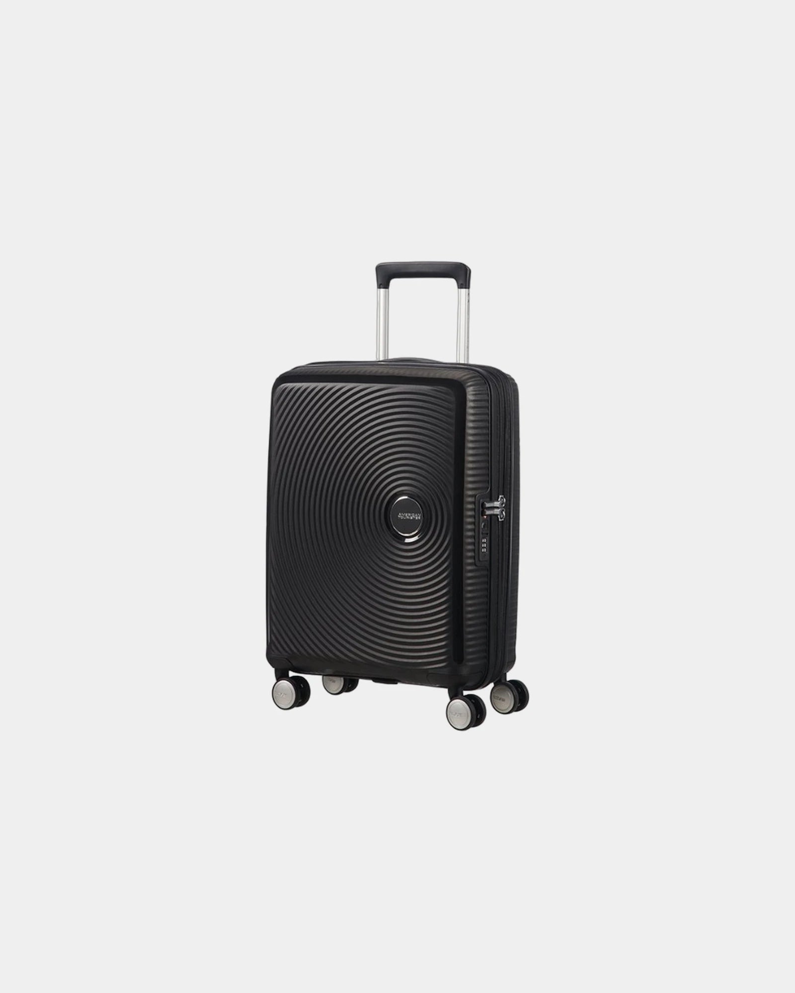 Koffer American Tourister Soundbox 55cm om te personaliseren - Zwart