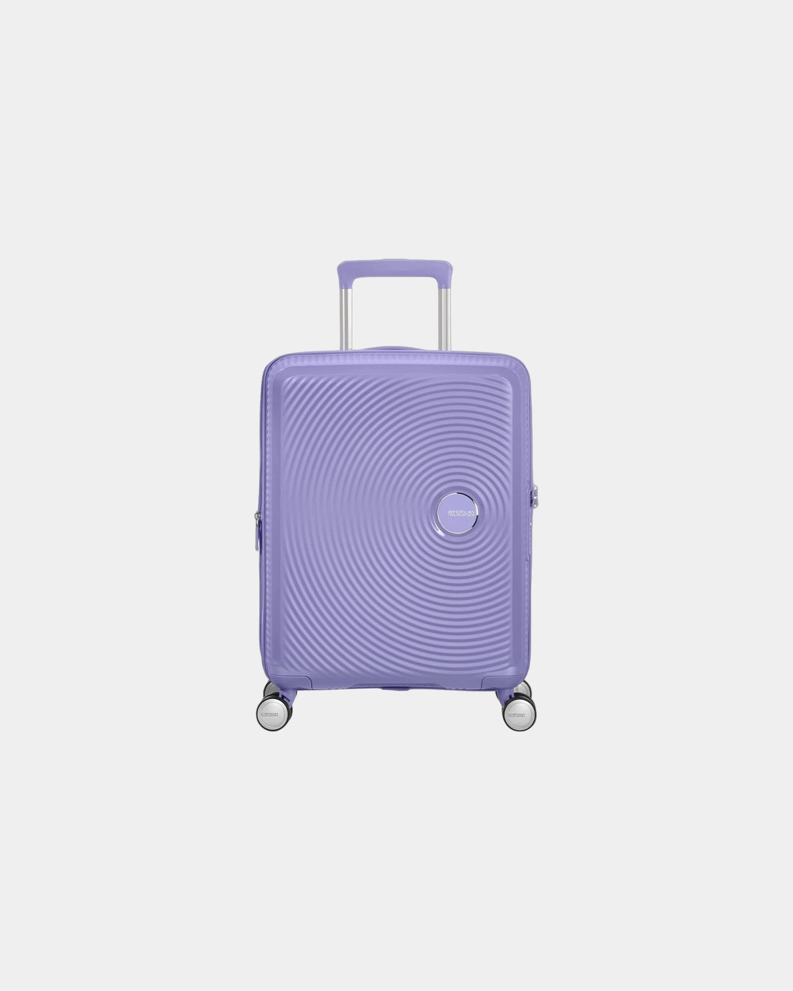 Koffer American Tourister Soundbox 55cm om te personaliseren - Lila
