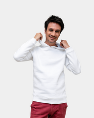 Heren hoodie Made in France om te personaliseren - 10
