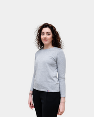 DamesT-shirt met lange mouwen om te personaliseren - 9
