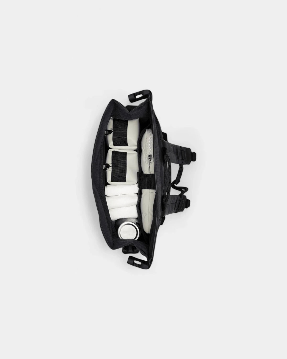 Rolltop-rugzak van Rains om te personaliseren - 3