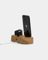 Personaliseerbare houten 3-in-1 inductielader - 6