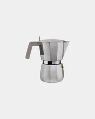 Espressomaker gietaluminium Alessi Moka om te personaliseren - Zilver