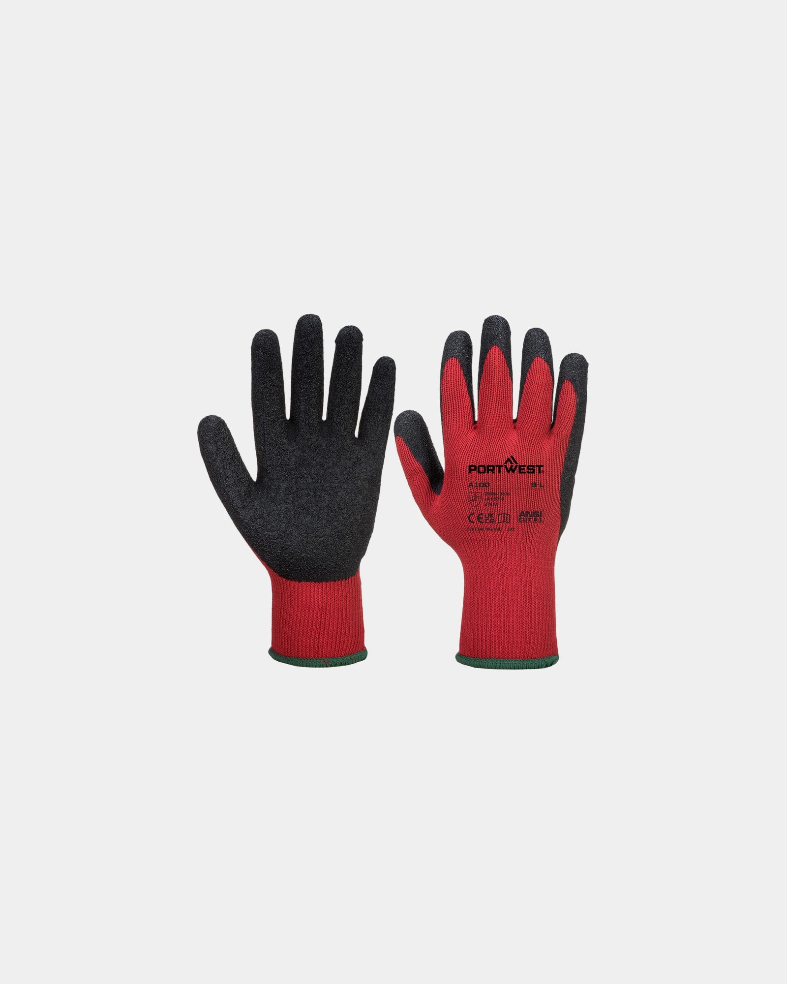 Werkhandschoenen latex slijtvast set om te personaliseren - Donkerblauw