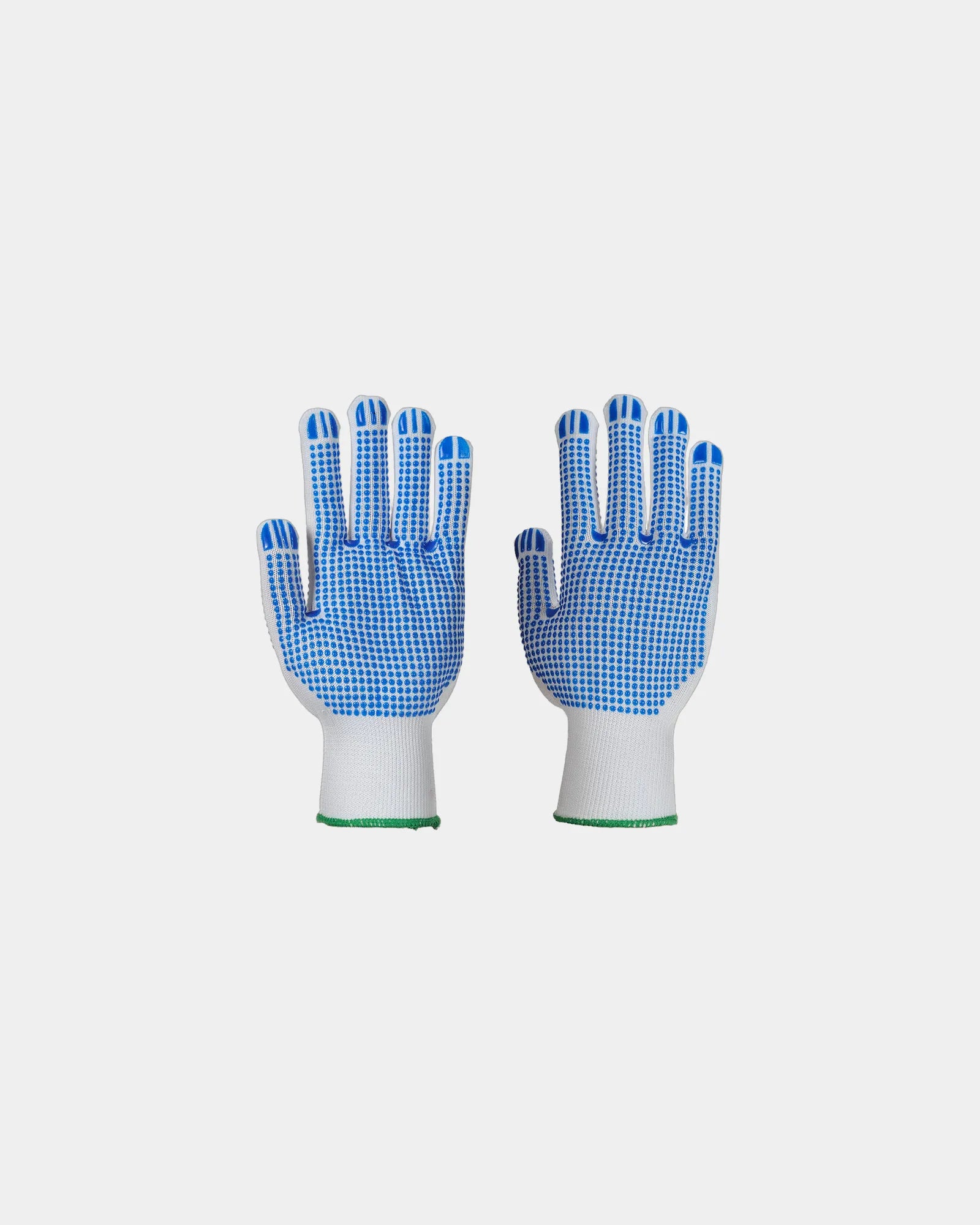 Werkhandschoenen polyester PVC-stippen om te personaliseren - Wit