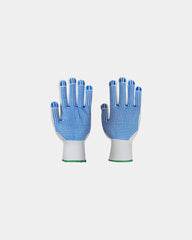 Werkhandschoenen polyester PVC-stippen om te personaliseren - Wit