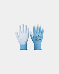 Werkhandschoen PU-coating polyester om te personaliseren - Zwart