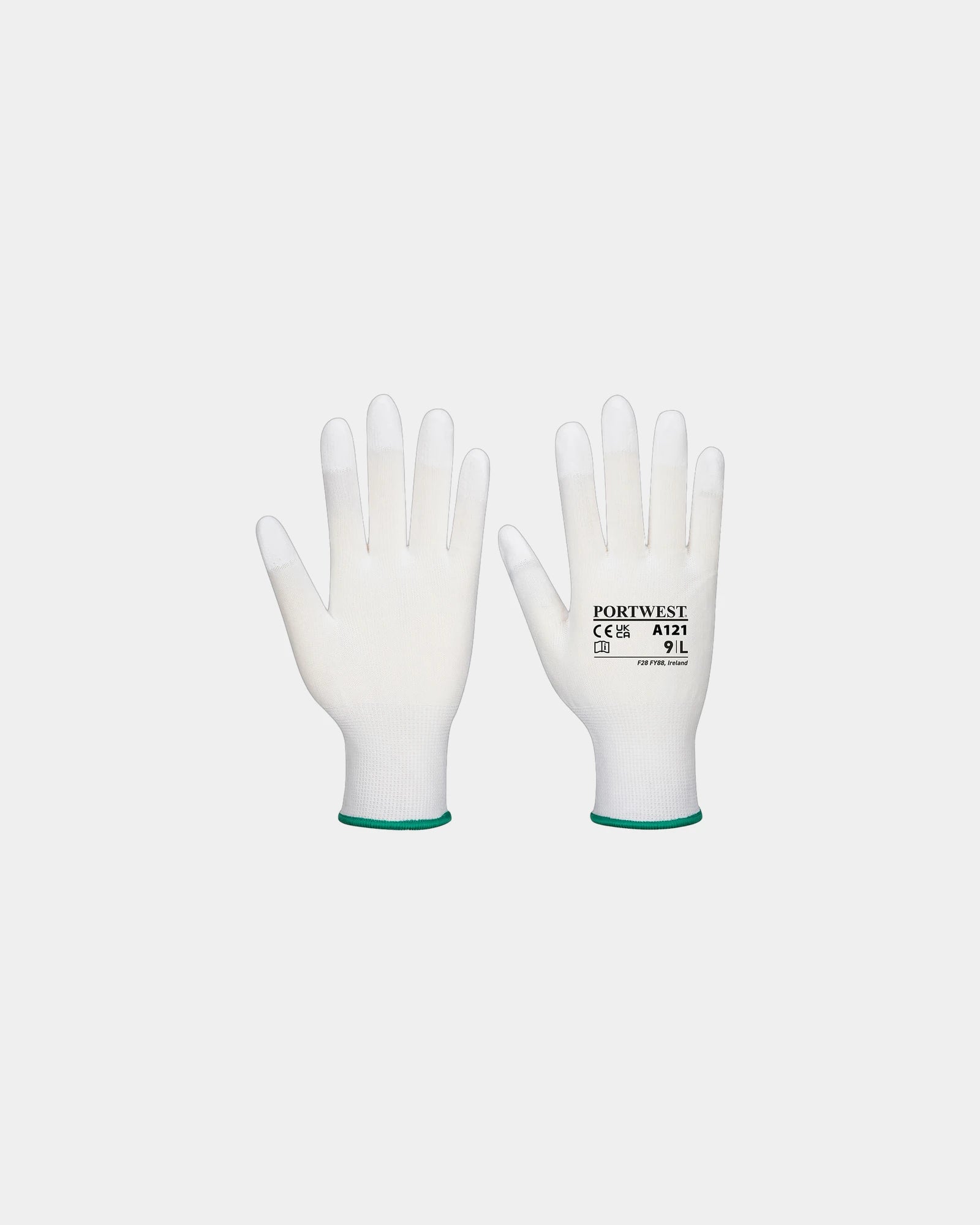 Werkhandschoen nylon PU-coating om te personaliseren - Wit