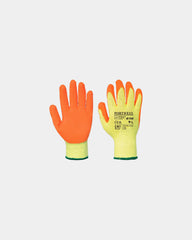 Werkhandschoen gerecycled latex om te personaliseren - Oranje
