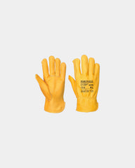 Handschoen leer gevoerd fleece om te personaliseren - 1