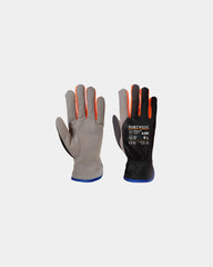 Thermische handschoenen kunstleer om te personaliseren - Kaki
