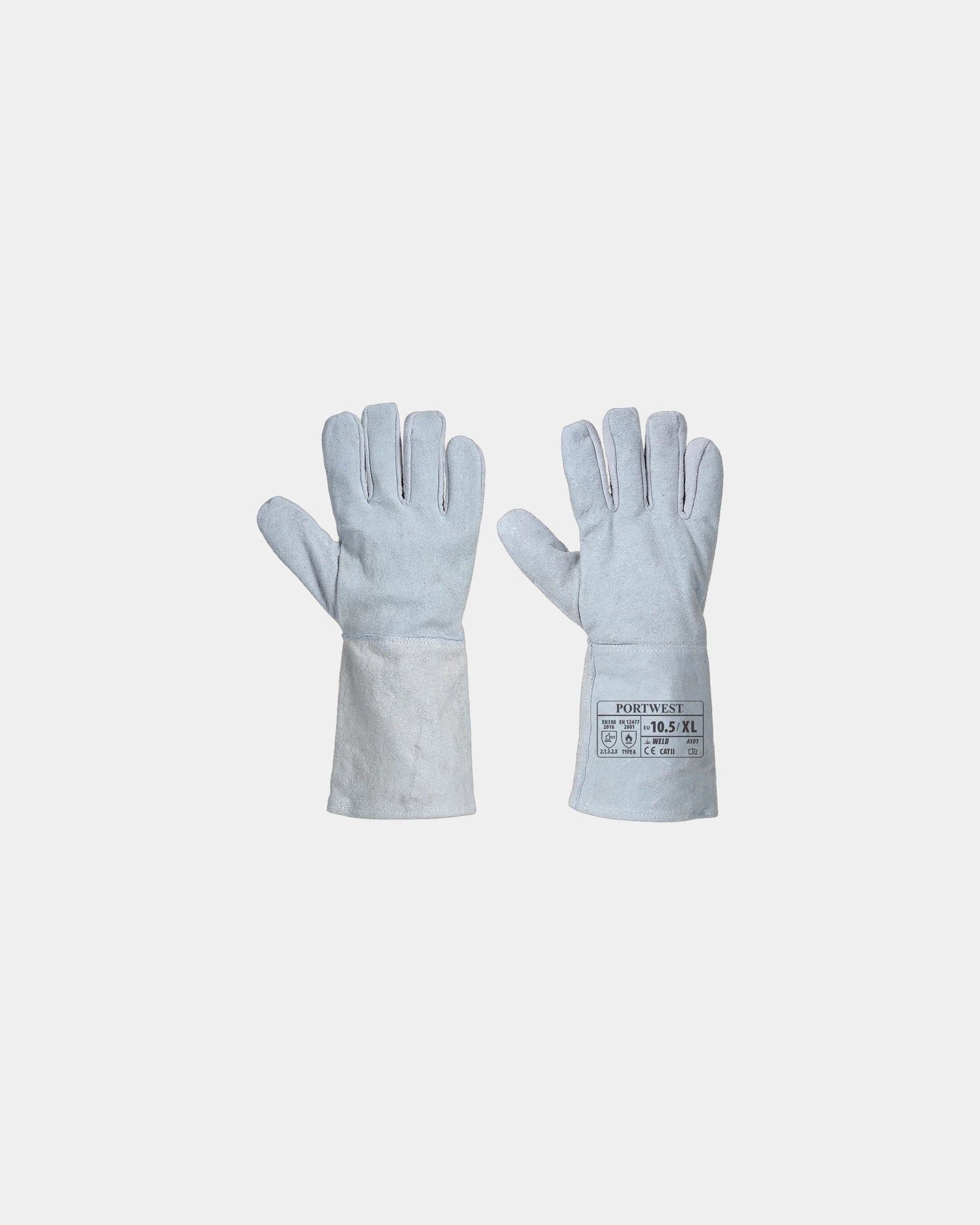 Lasarshandschoen ambidexter thermisch om te personaliseren - Grijs