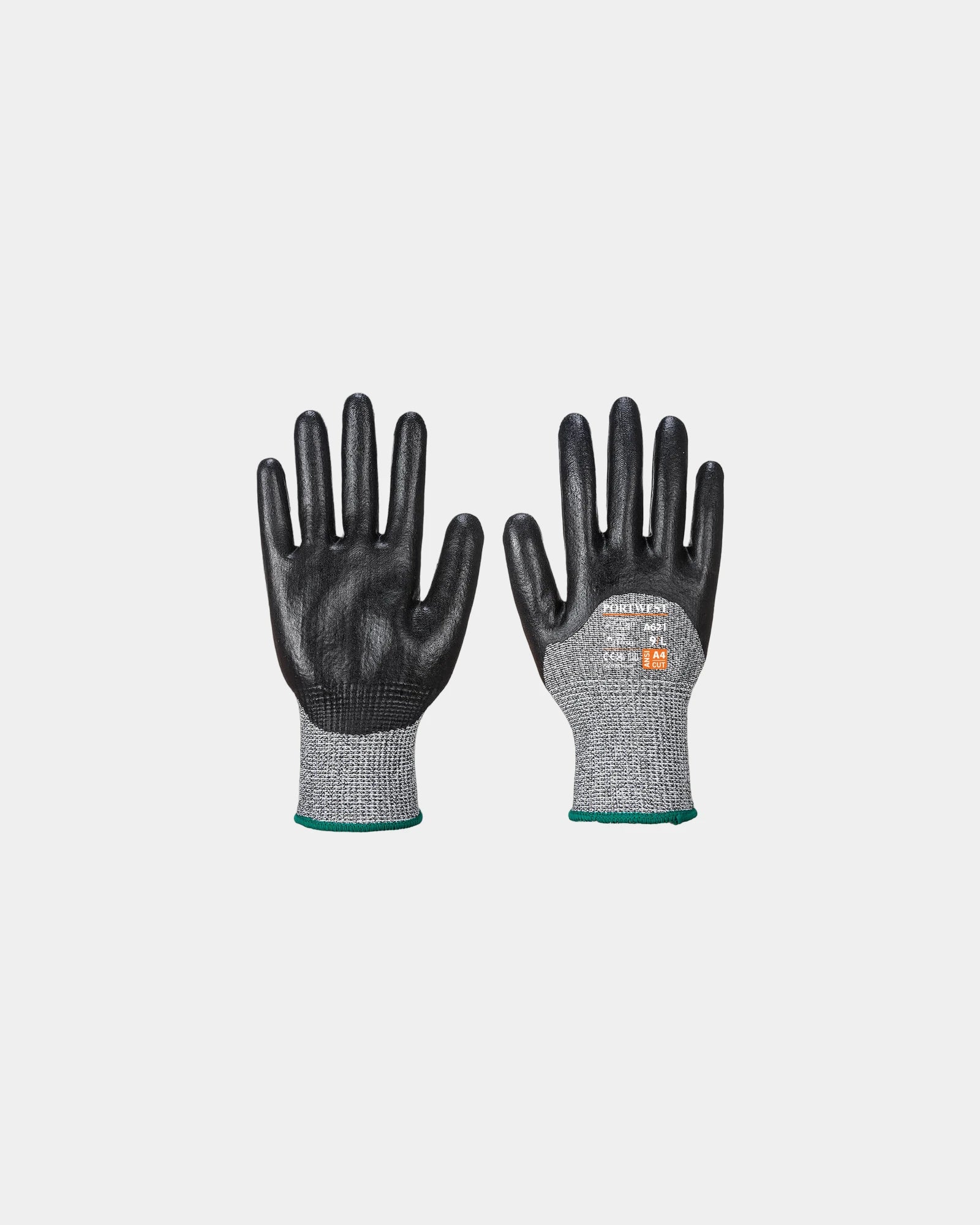 Snijbestendige handschoenen om te personaliseren - Zwart-Hemelsblauw