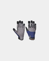 Impact-handschoenen kunstleer om te personaliseren - Marineblauw