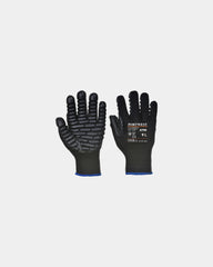 Antivibratiehandschoenen om te personaliseren - Zwart-Hemelsblauw