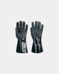 Handschoen PVC dubbel gedompeld 35 cm om te personaliseren - Groen