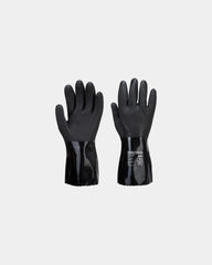 Chemiehandschoen PVC ESD antistatisch om te personaliseren - Zwart-Hemelsblauw