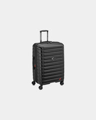 Koffer polycarbonaat 124L 76 cm Shadow om te personaliseren - Zwart