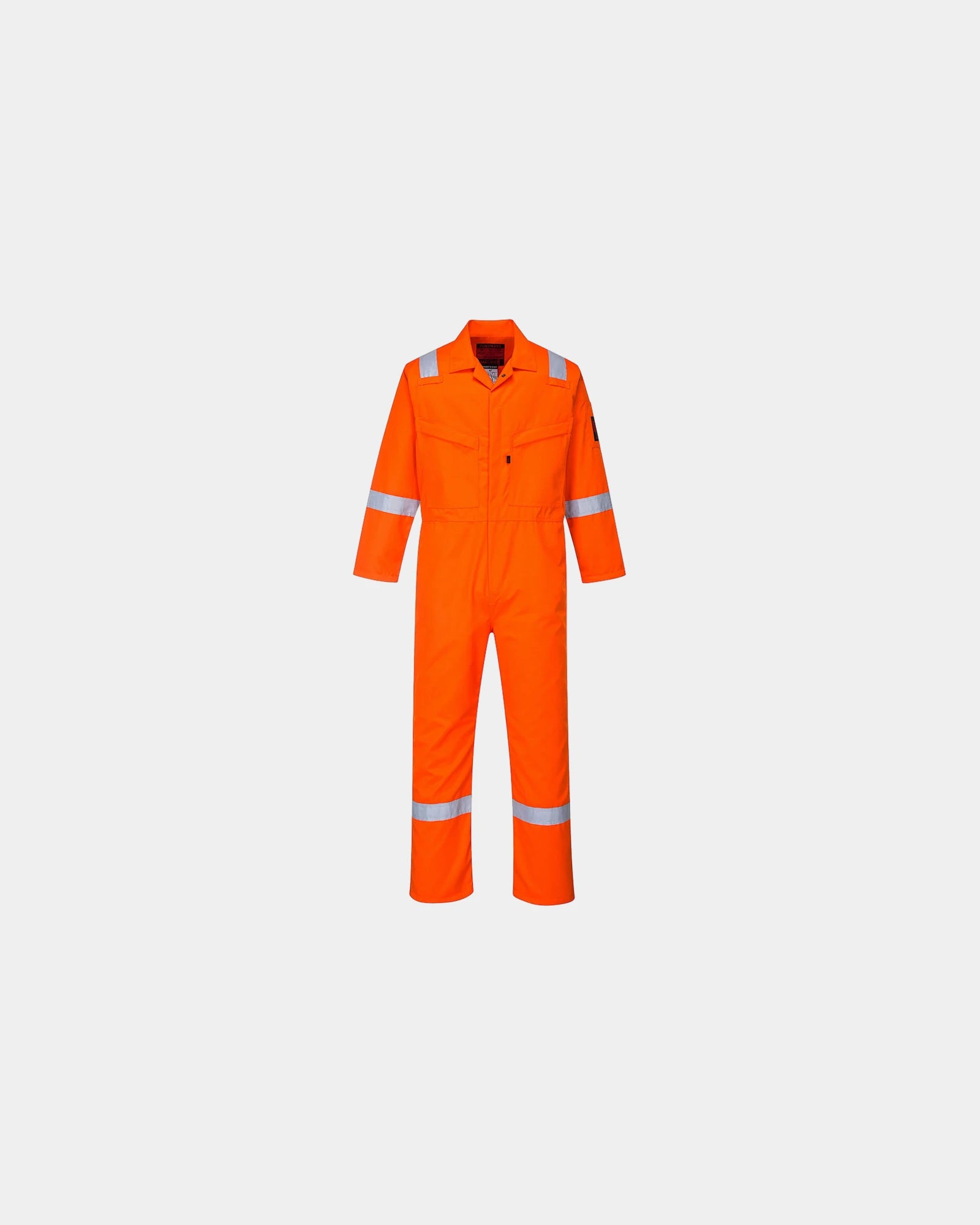 Vlamvertragende overall antistatisch om te personaliseren - Oranje