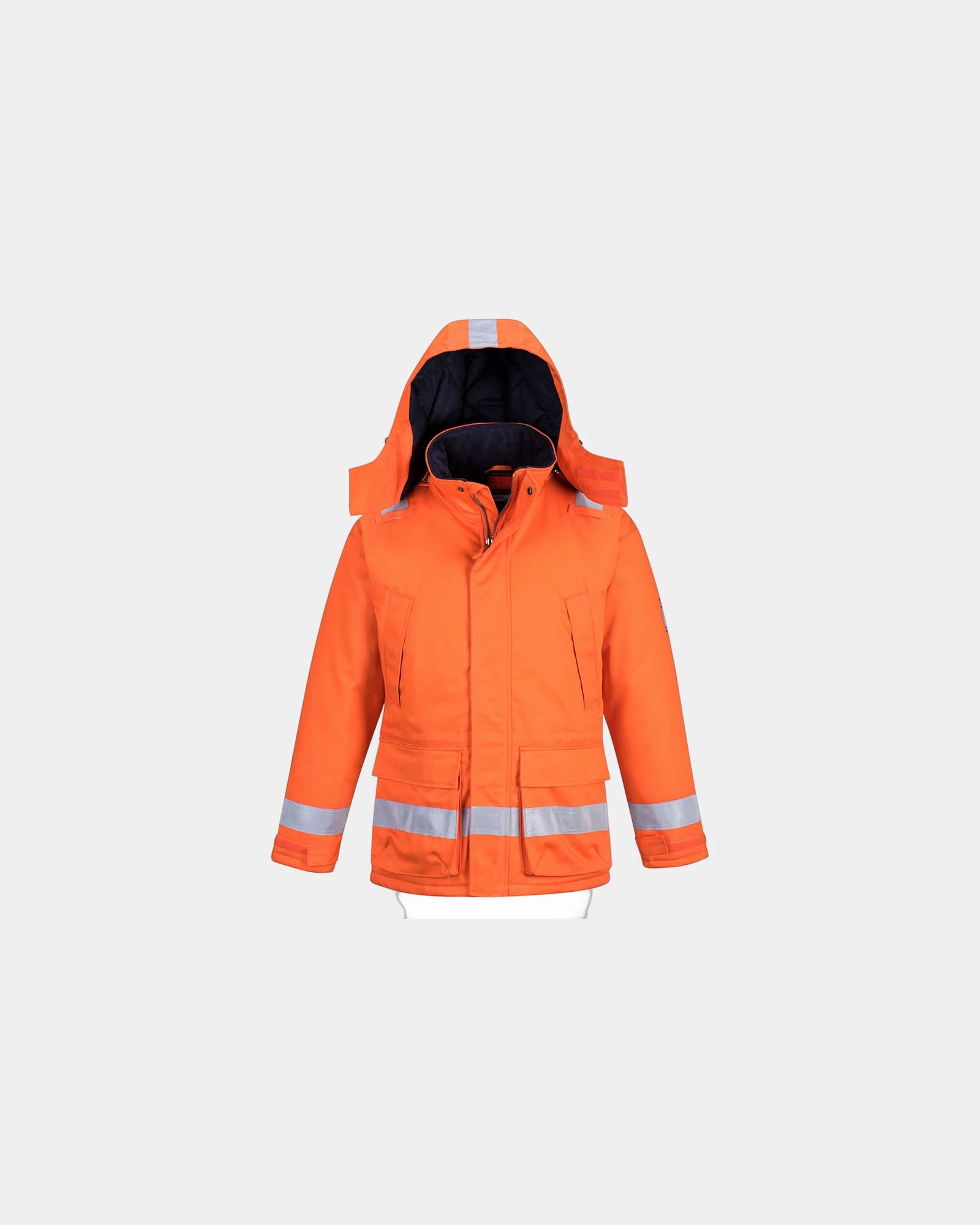 Gewatteerde parka vlamvertragend ARC3 om te personaliseren - Oranje