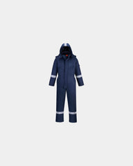 Overall vlamvertragend antistatisch om te personaliseren - Marineblauw