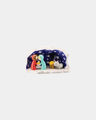 Kerststal porselein Happy Eternity om te personaliseren - Multicolor