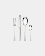Bestekset roestvrij staal Alessi Asta om te personaliseren - Zilver