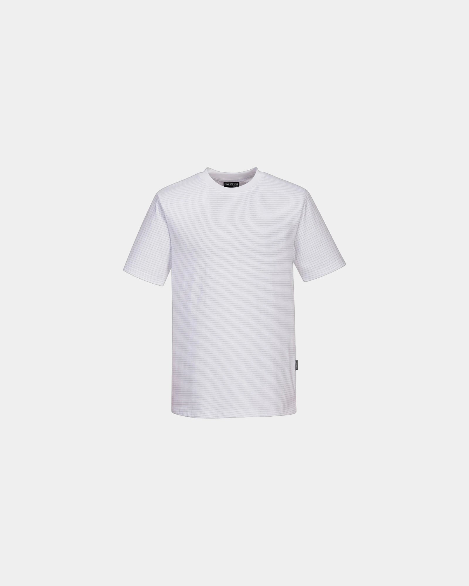 T-shirt lange mouwen antistatisch ESD om te personaliseren - Wit