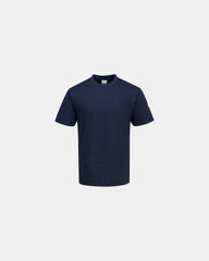 T-shirt lange mouwen antistatisch ESD om te personaliseren - Marineblauw