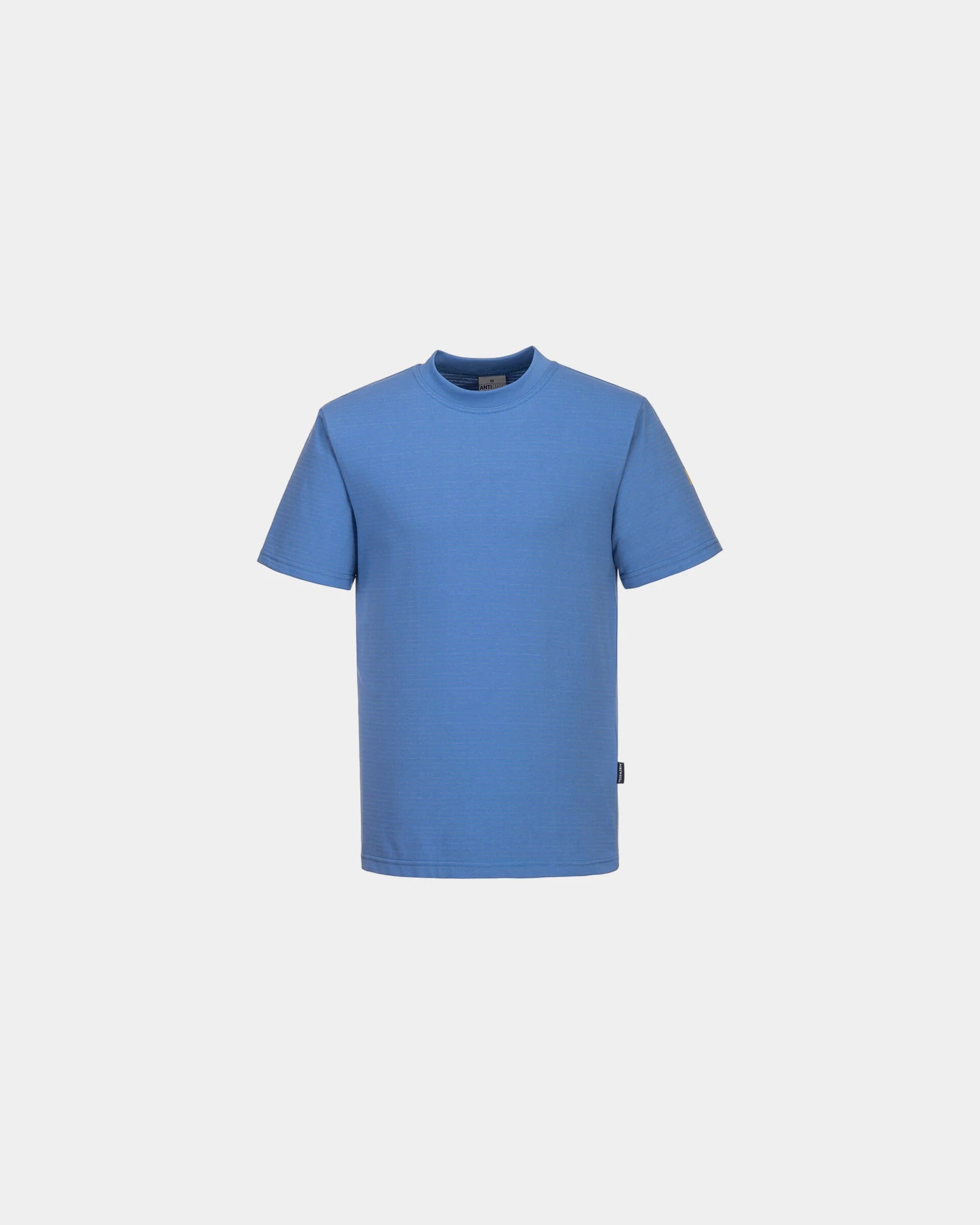 T-shirt lange mouwen antistatisch ESD om te personaliseren - Lichtgrijs Gemêleerd