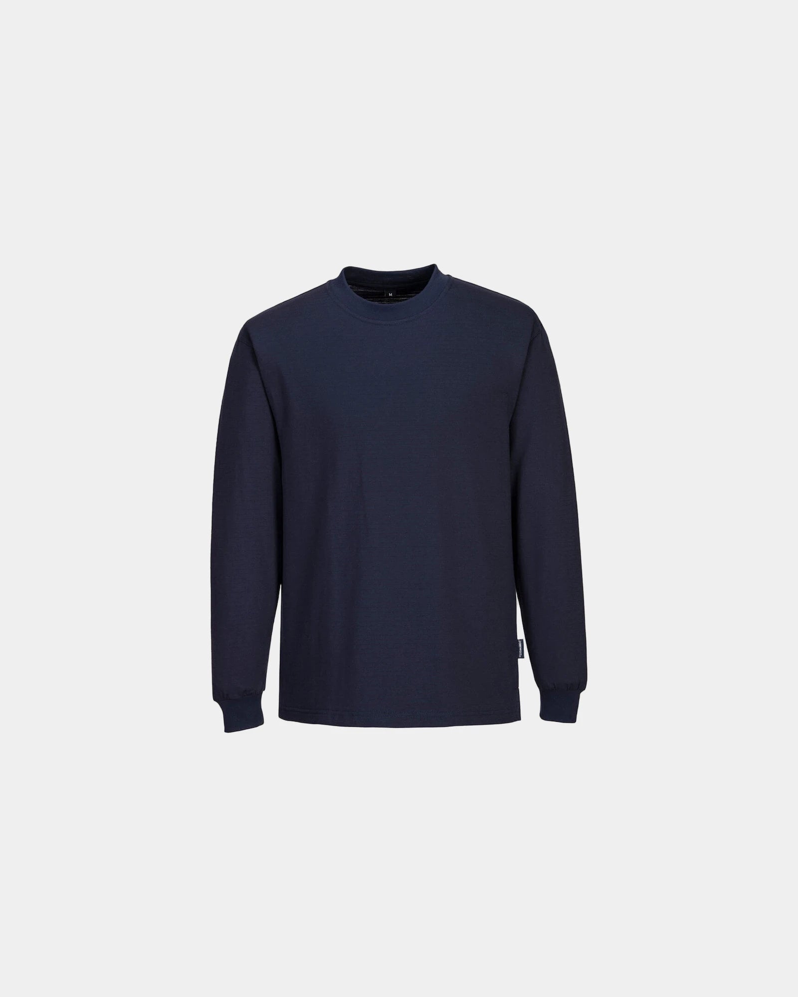 T-shirt lange mouwen antistatisch ESD om te personaliseren - Marineblauw