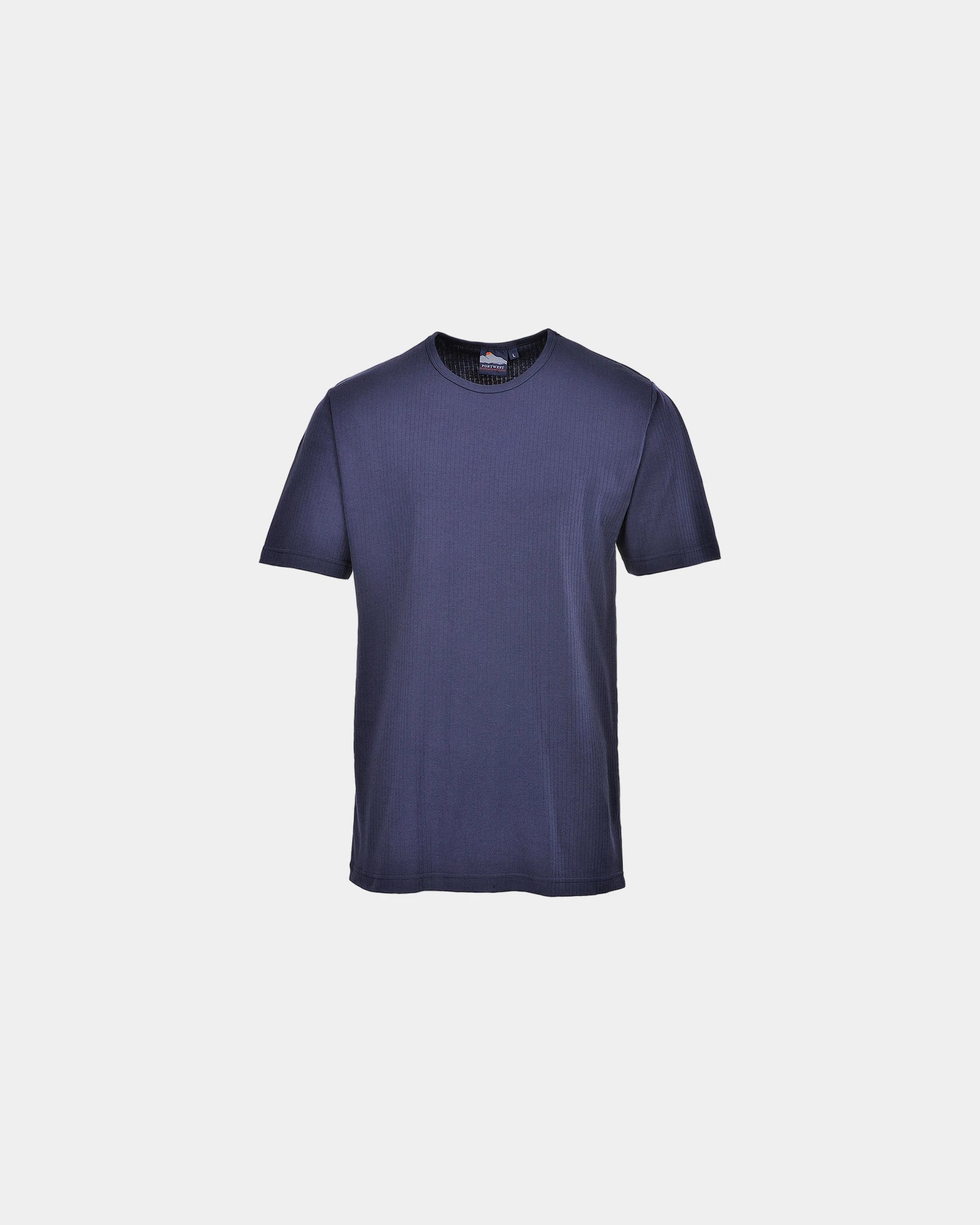 Thermisch T-shirt lange mouwen 200 g/m² om te personaliseren - Marineblauw