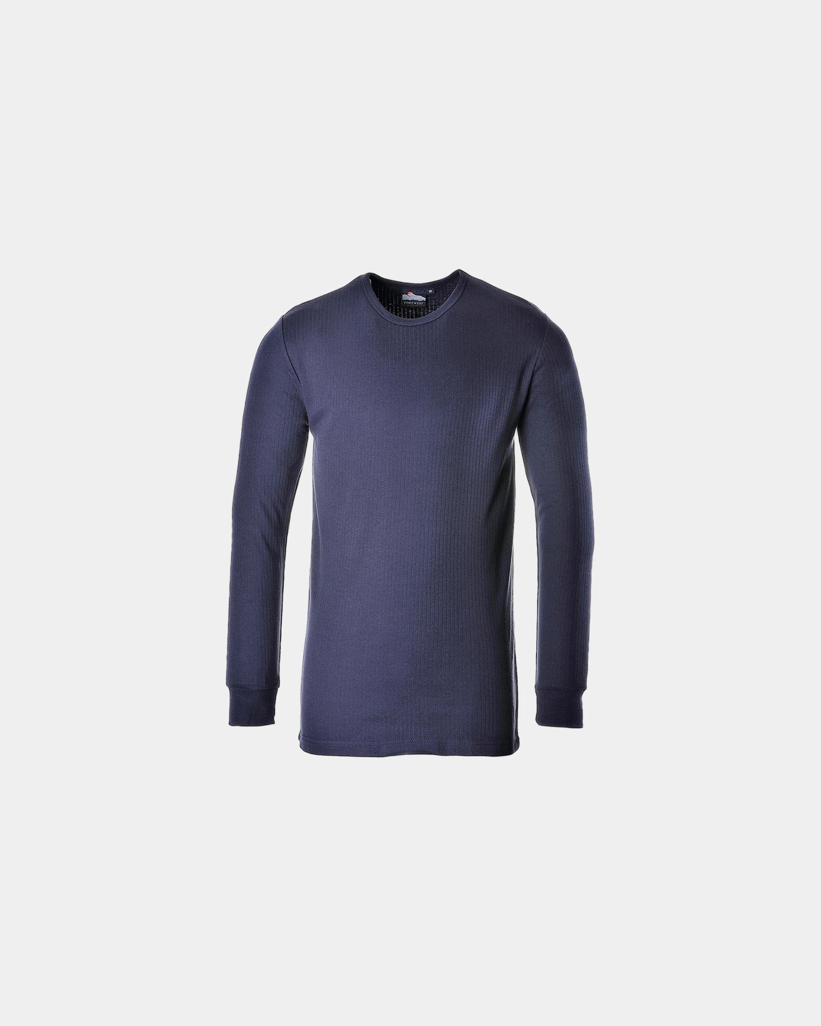 Thermisch T-shirt lange mouwen 200 g/m² om te personaliseren - Marineblauw