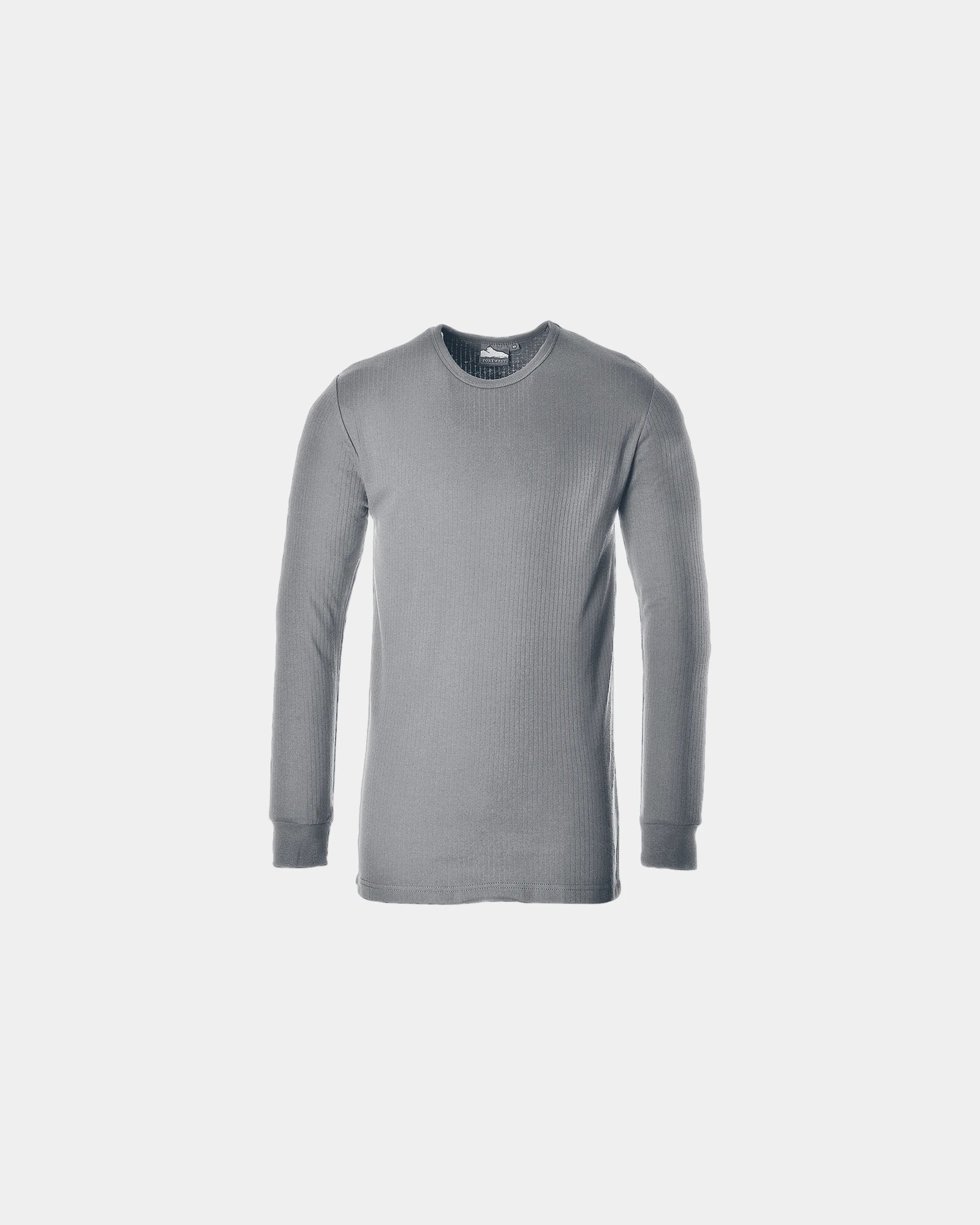 Thermisch T-shirt lange mouwen 200 g/m² om te personaliseren - Grijs