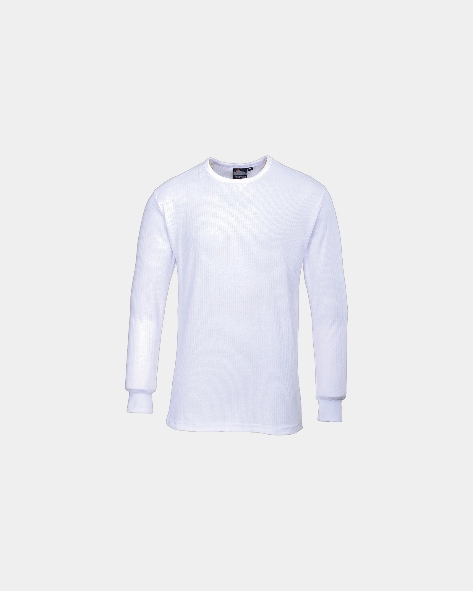 Thermisch T-shirt lange mouwen 200 g/m² om te personaliseren - Wit