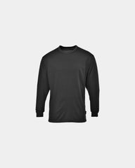 Thermisch baselayer T-shirt om te personaliseren - Zwart-Hemelsblauw