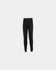 Legging antibacterieel polyester om te personaliseren - Zwart-Hemelsblauw