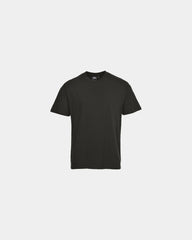 T-shirt premium 100% katoen 195 g/m² om te personaliseren - Zwart-Hemelsblauw