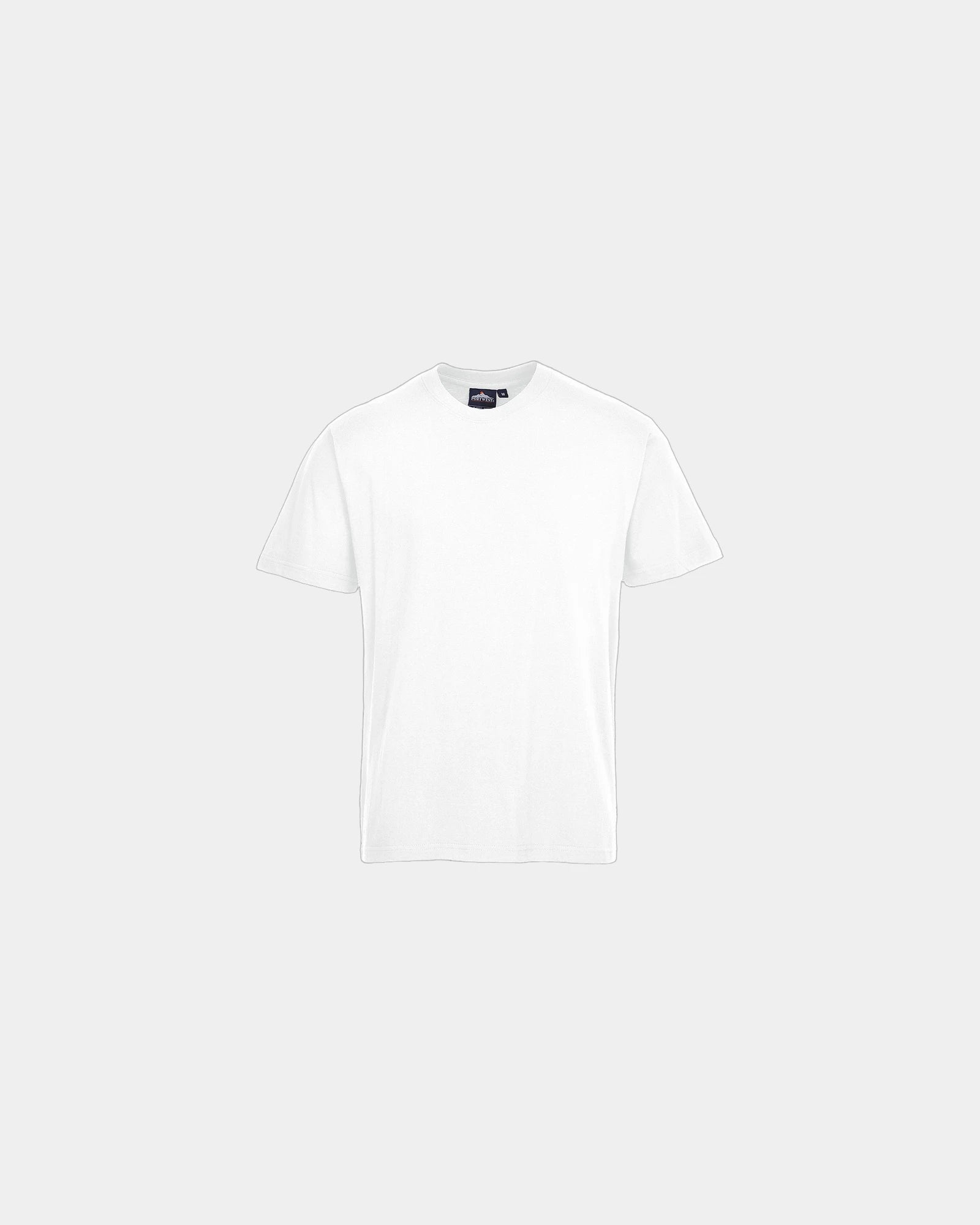 T-shirt premium 100% katoen 195 g/m² om te personaliseren - Wit