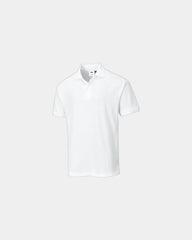 Polo Naples polyester katoen 210g/m² om te personaliseren - Wit