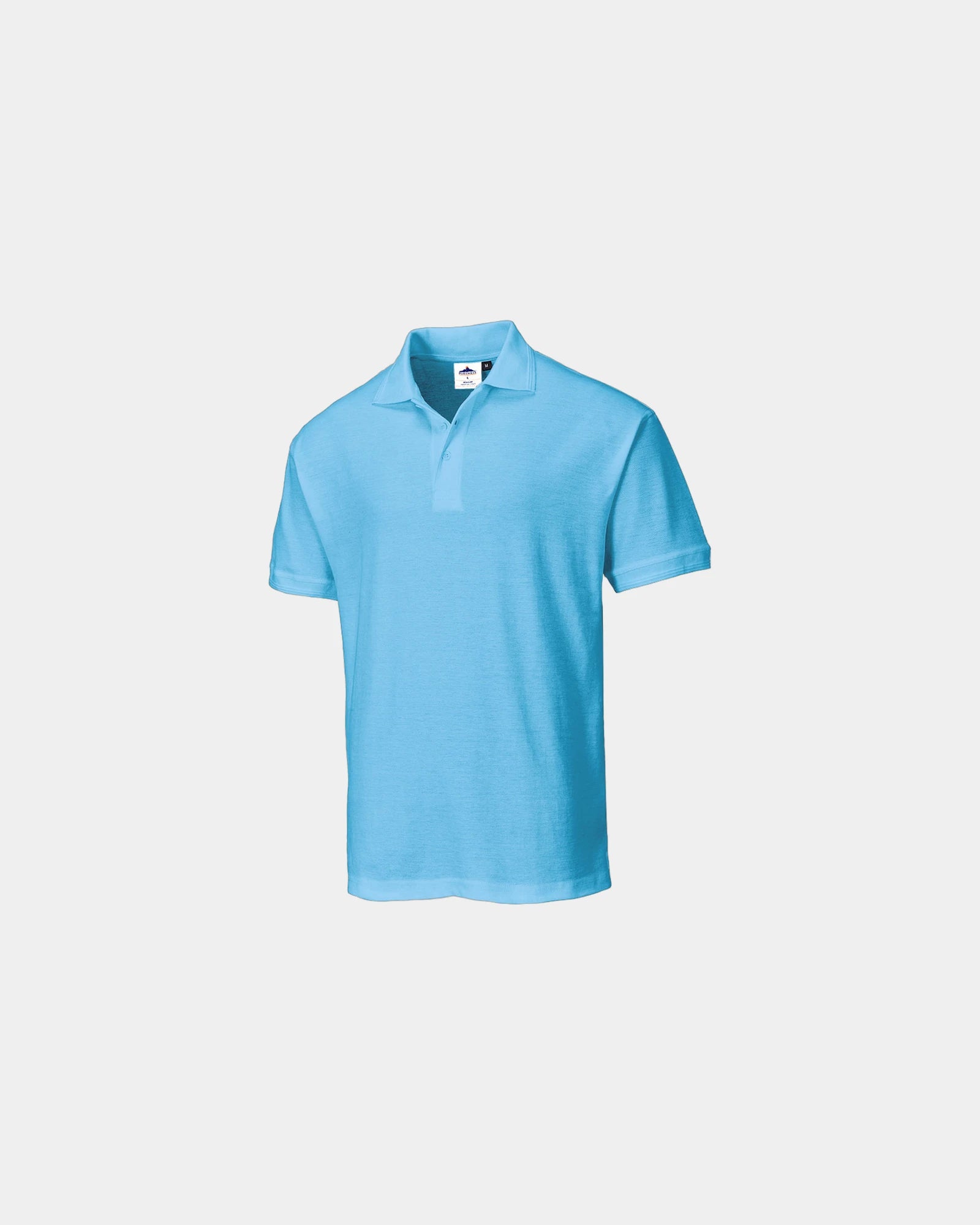 Polo Naples polyester katoen 210g/m² om te personaliseren - Grijs