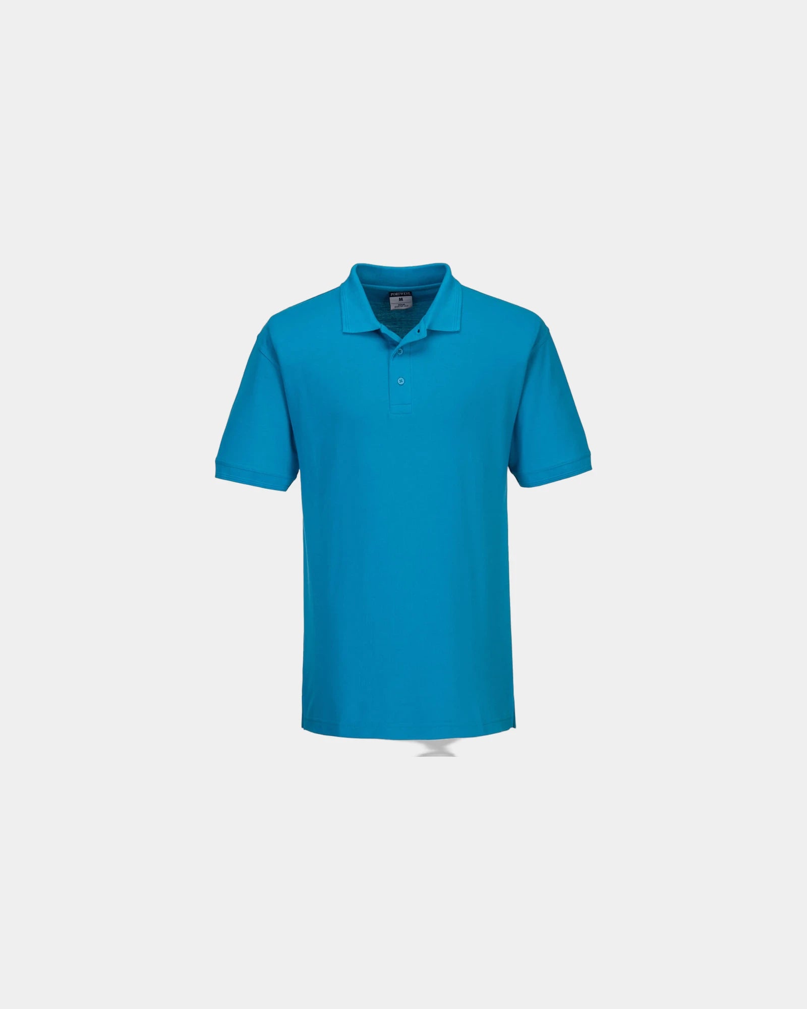 Polo Naples polyester katoen 210g/m² om te personaliseren - Blauw