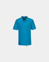 Polo Naples polyester katoen 210g/m² om te personaliseren - Blauw