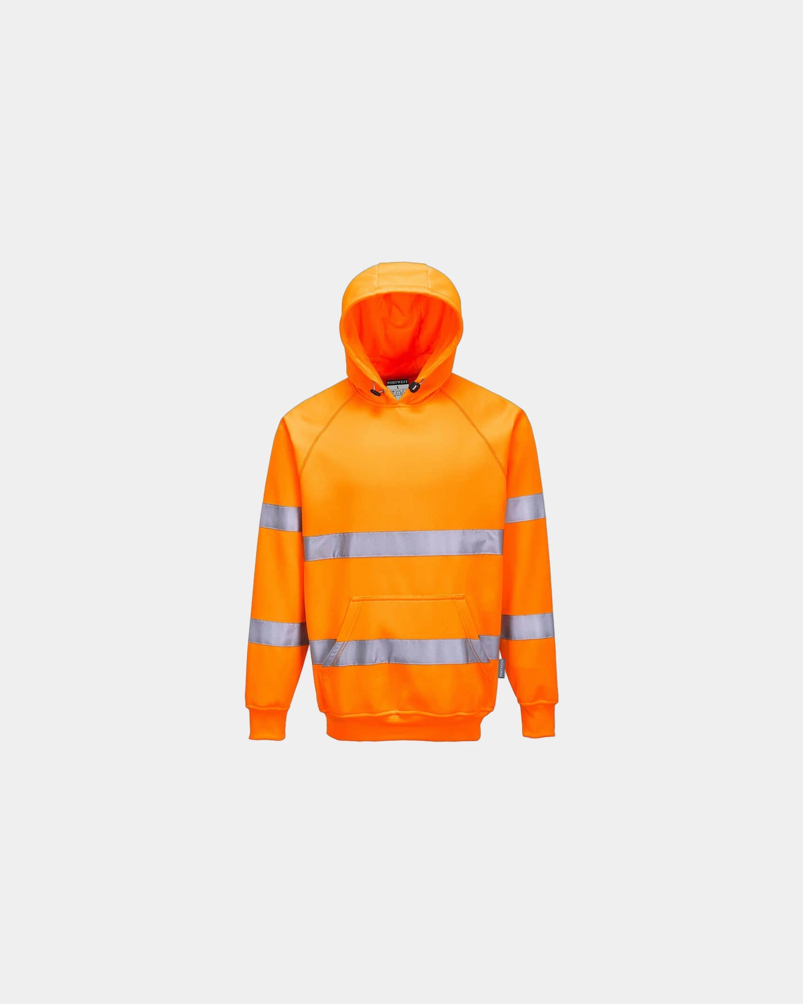 Hoodie hi-vis 300 g/m² om te personaliseren - Oranje