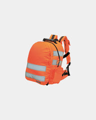 Rugzak hi-vis reflecterend om te personaliseren - Oranje
