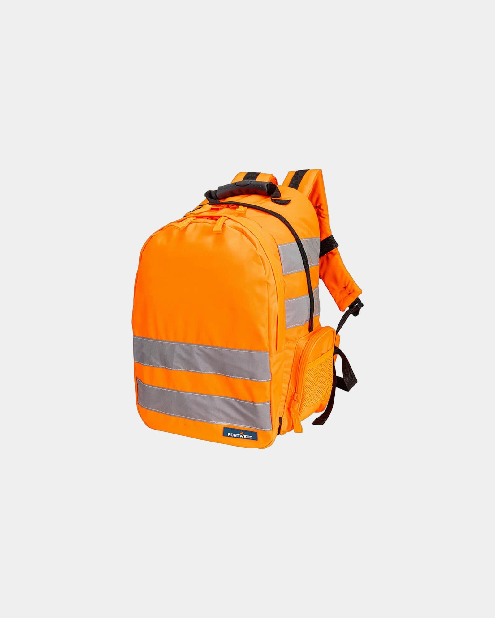 Rugzak Hi-Vis reflecterend polyester om te personaliseren - Oranje