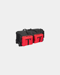 Trolleytas polyester 600D te om te personaliseren - Zwart-Hemelsblauw